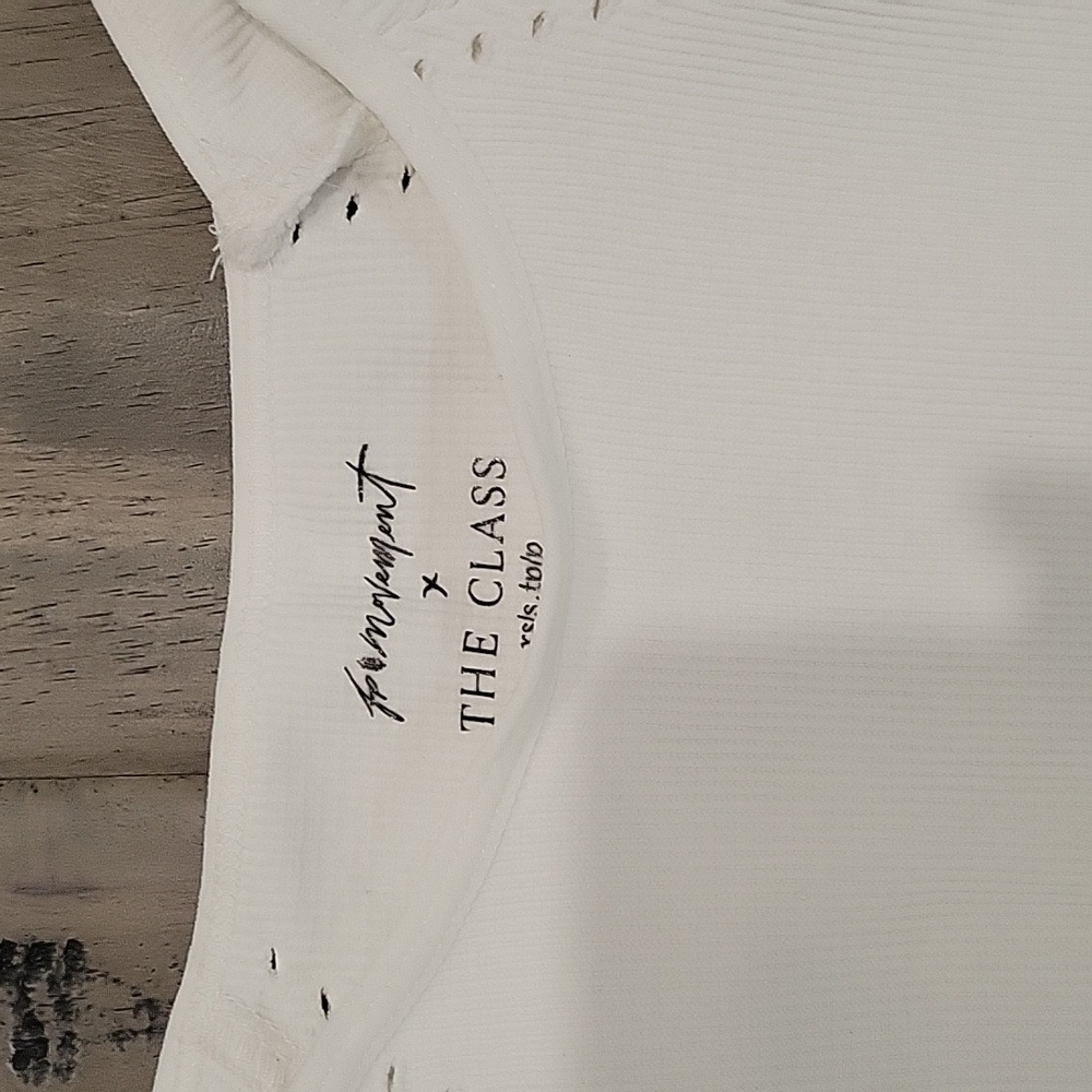 Free People FP Movement Cut it Out Long Sleeve Crop Top Tee NEW! - Picture 4 of 9